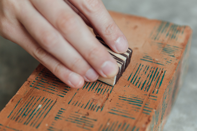 diy-table-number-brick-stamp-rustic-wedding-reception-dinner-hongkong-009