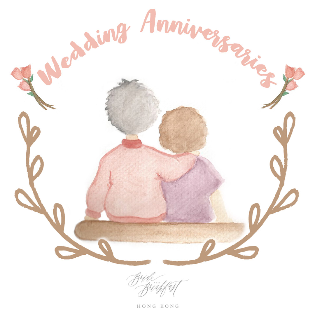  Wedding  Anniversaries  Symbols  Hong Kong Wedding  Blog