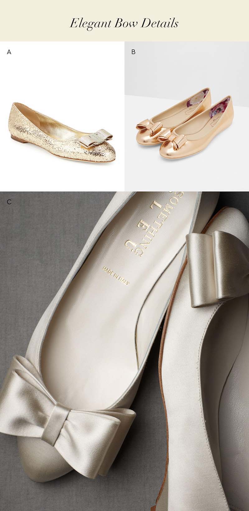 wedding flats for bride