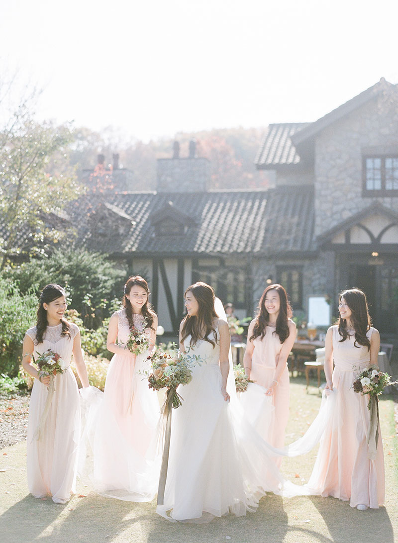 Japanese on sale bridesmaid dresses