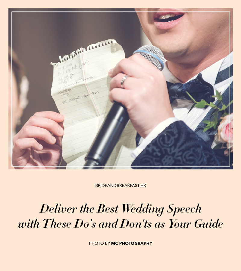 Wedding Speech Dos And Donts CV ENG