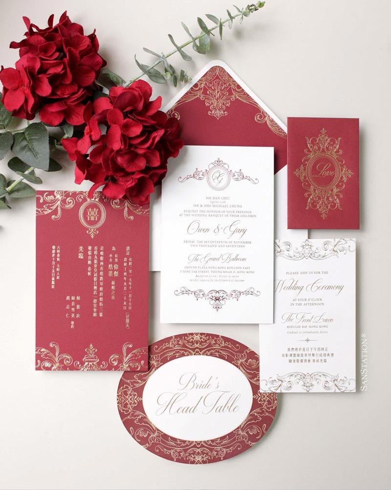 Chinese Wedding Invitations Etiquette | Hong Kong Wedding Blog