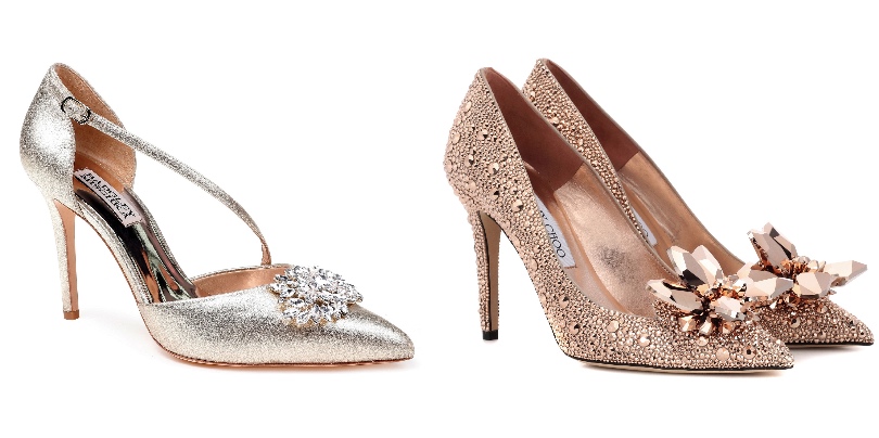 Gold Wedding Shoes From Day to Night | Hong Kong Wedding Blog