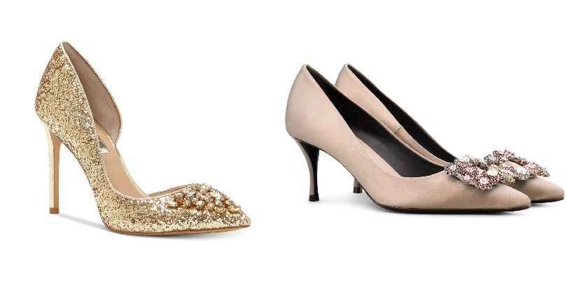 Gold Wedding Shoes From Day to Night | Hong Kong Wedding Blog