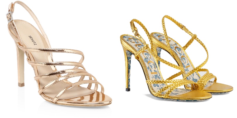 Gold Wedding Shoes From Day to Night | Hong Kong Wedding Blog