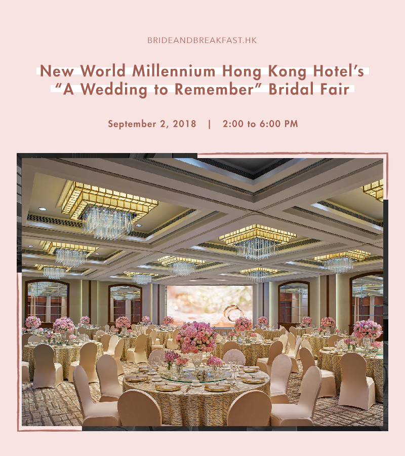 New World Millennium Hotel Bridal Fair Hong Kong Wedding Blog