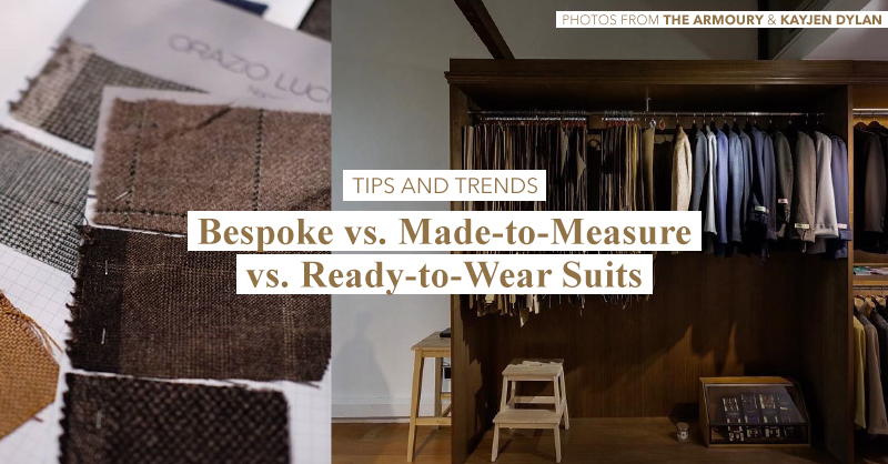 Difference Between Bespoke, Made-to-Measure, Ready-to-Wear Suit | Hong ...