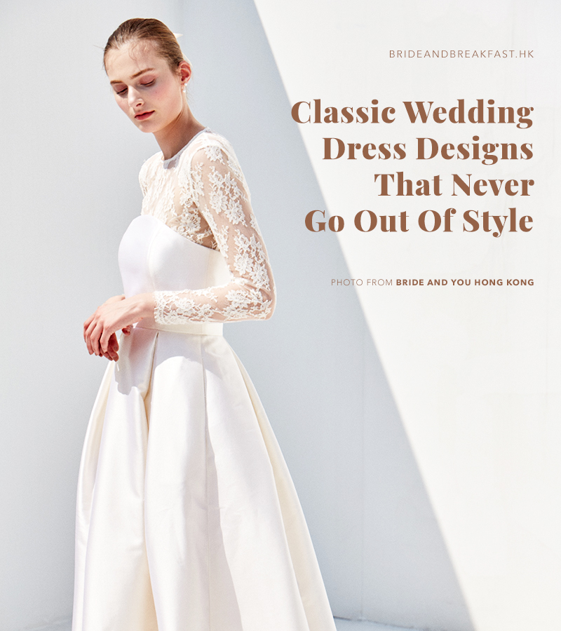 timeless wedding dress styles