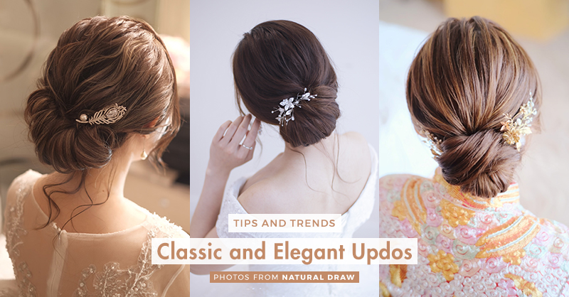 Classic And Elegant Updos Hong Kong Wedding Blog