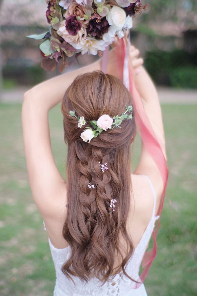 Chic Braided Hairstyles for Brides | Hong Kong Wedding Blog