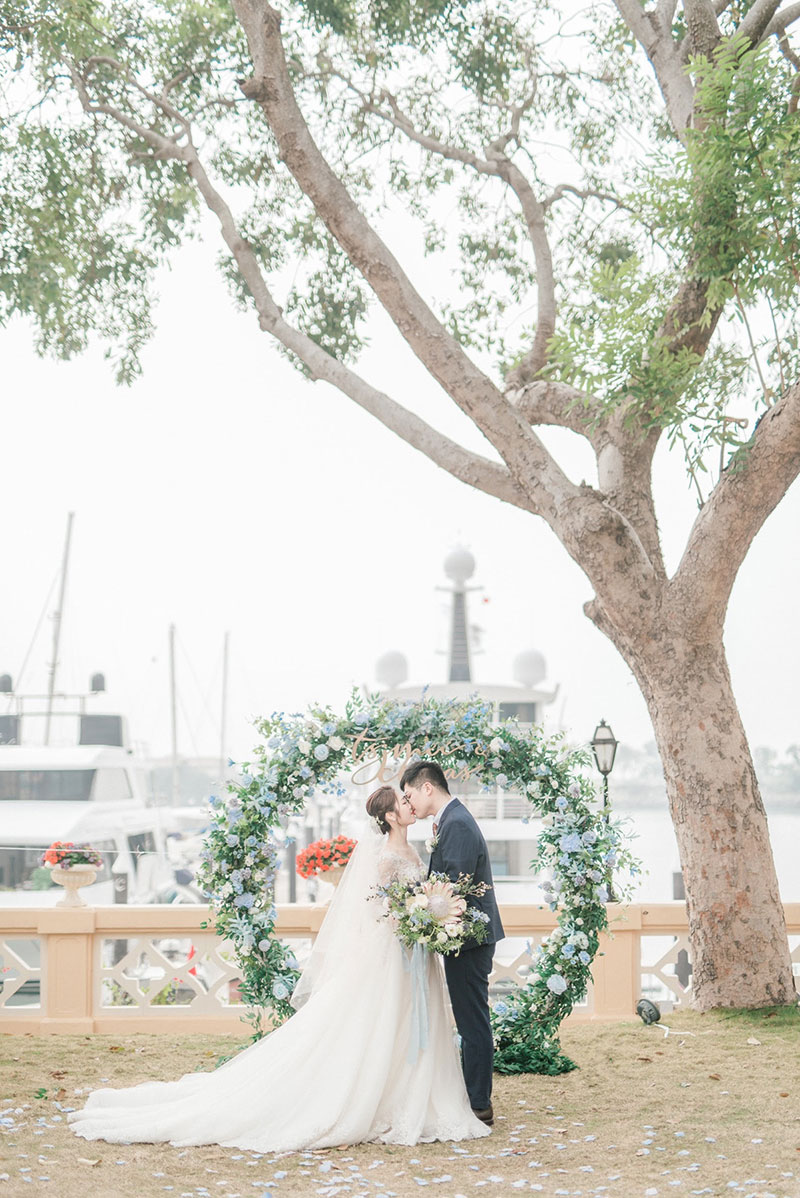 gold coast yacht and country club wedding