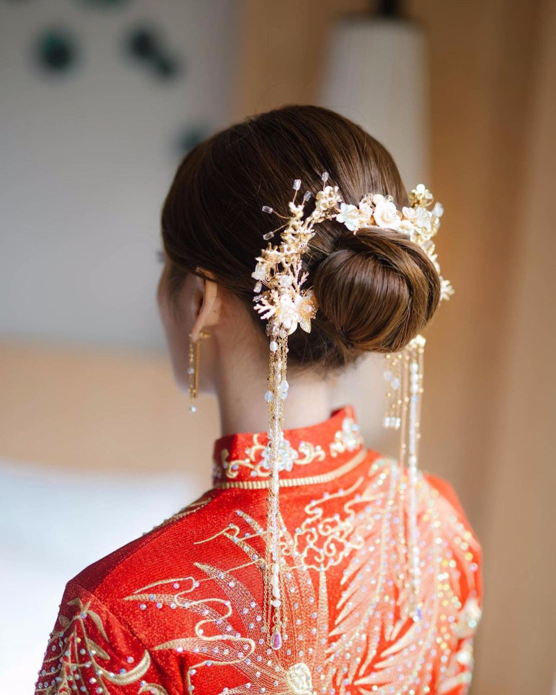 Chinese wedding hairstyles Stock Photos - Page 1 : Masterfile