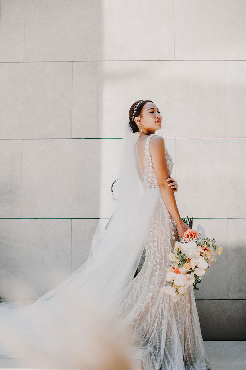 Modern Elegant Wedding At The Upper House Bride and Breakfast HK