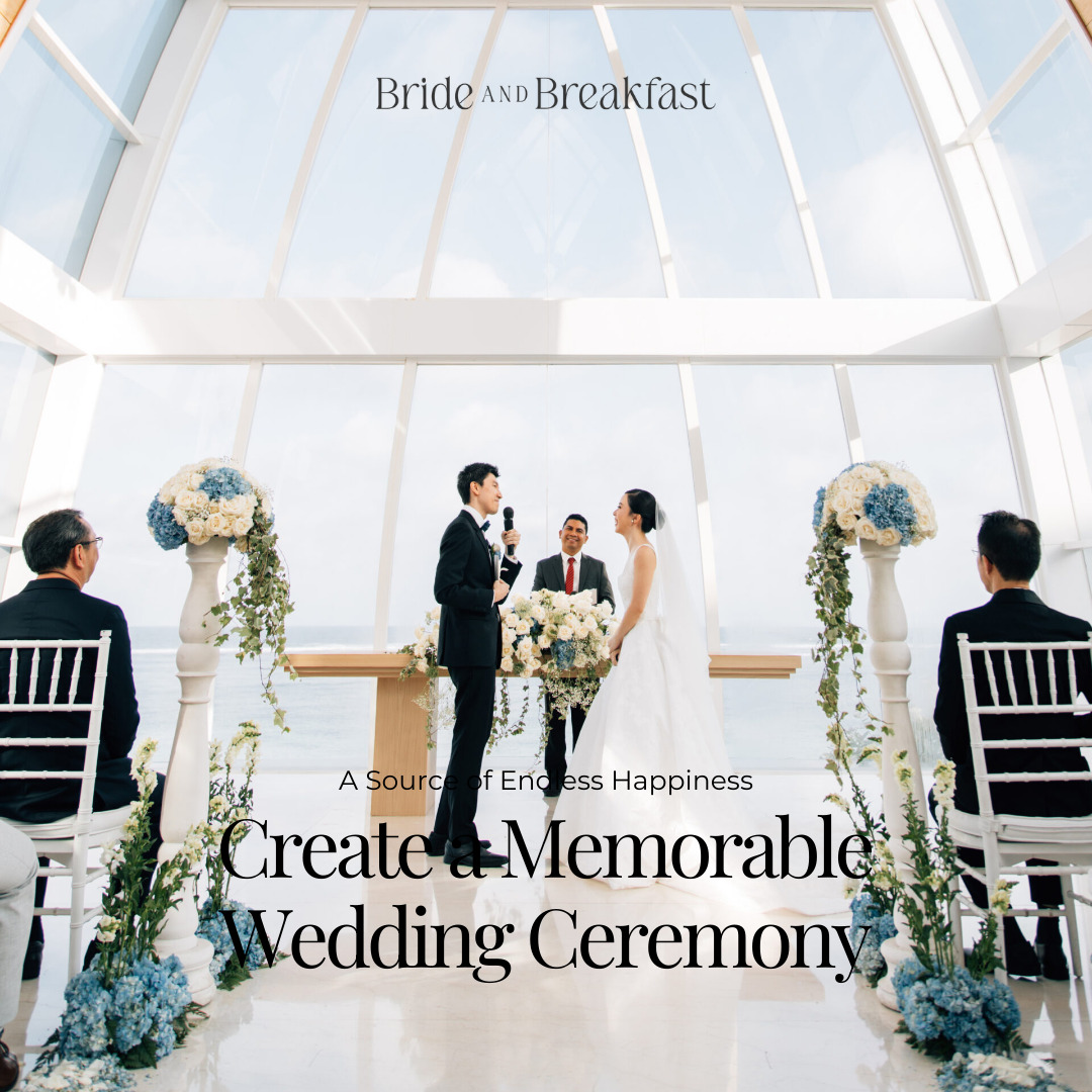 Dear brides-to-be, as you count down to “I do,” which moment are you really excited for — the vows, the kiss, or (be honest) the cake? 🎂💍 But at the heart of it all is the ceremony — the moment that begins forever. 💫 Link in bio for more. ⁠